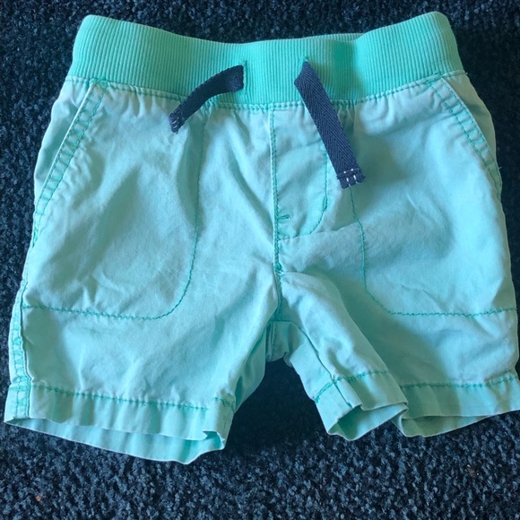 Carters 18 months teal shorts - Picture 1 of 3